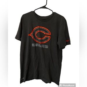 Nike Men’s Dri-Fit Chicago Bears Gray T-Shirt Size Large